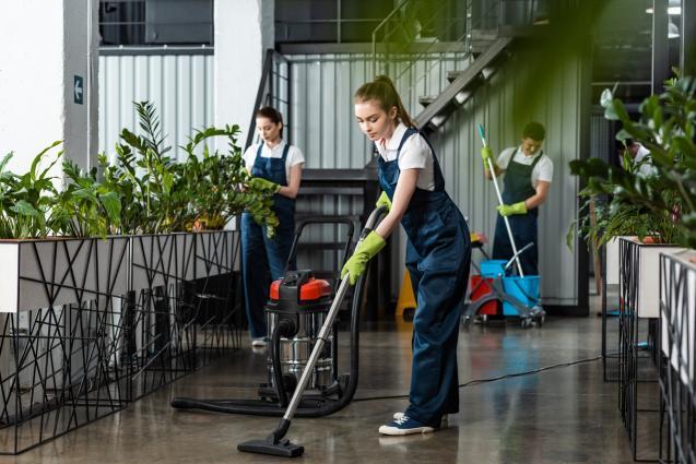 Contrôle qualité après une prestation de nettoyage Kleaning