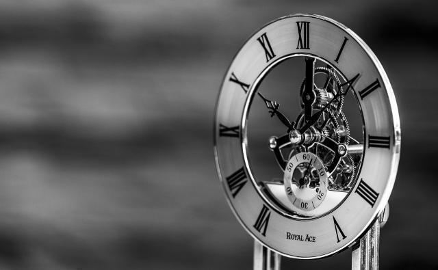 photo d'une horloge